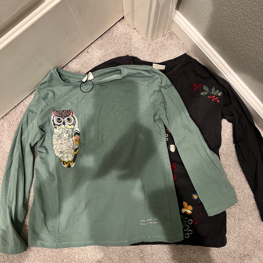 Zara Girls Long Sleeve Tops